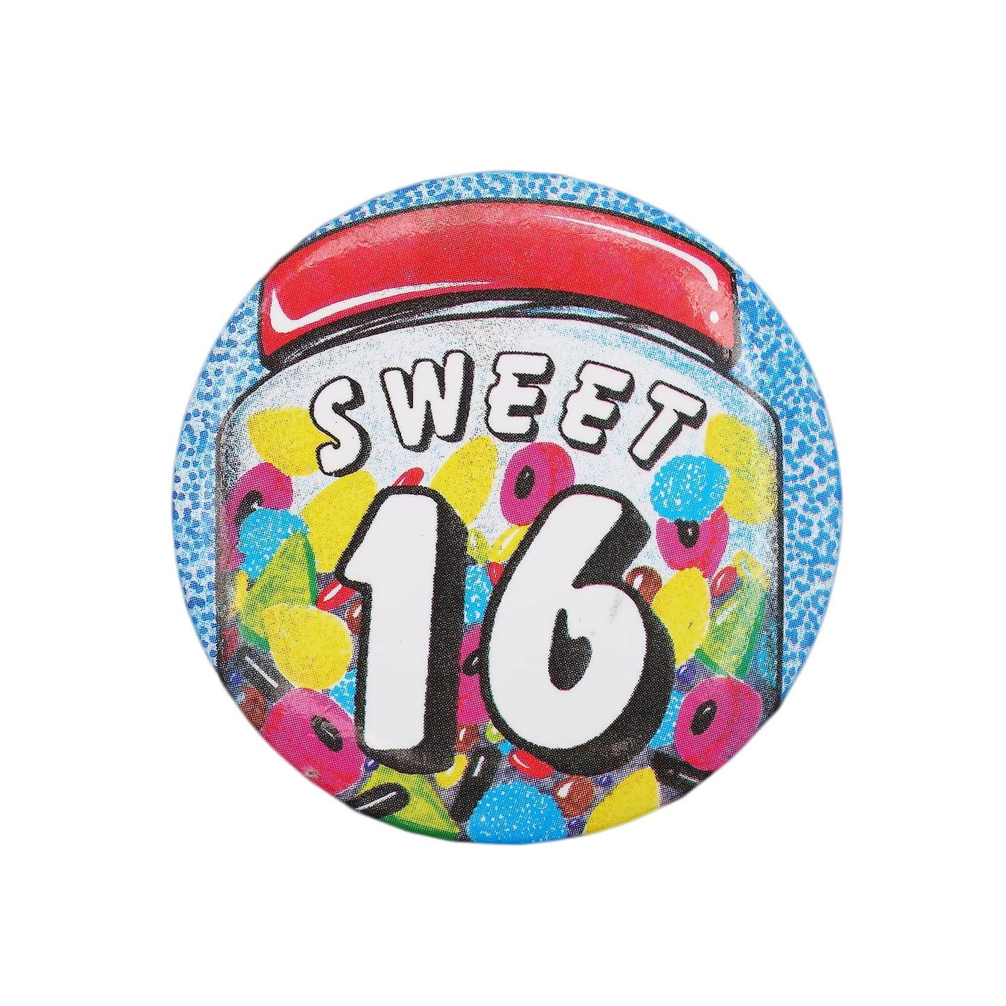 SWEET 16 缶バッジ バッチ 16歳 誕生日