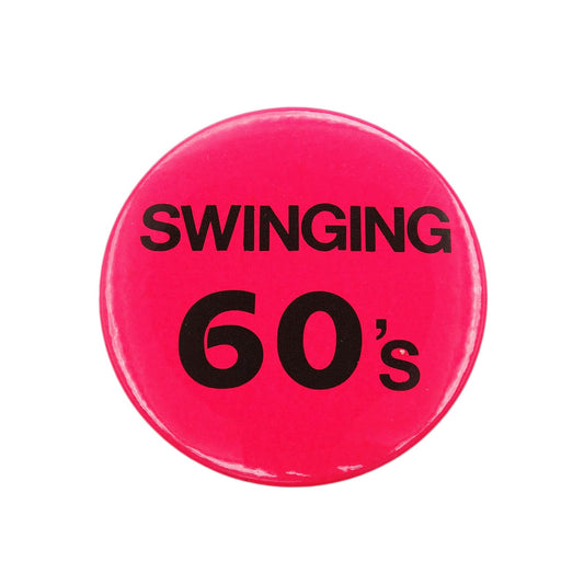 SWINGING 60's スウィンギング・シックスティーズ 缶バッジ バッチ