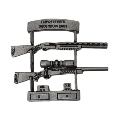 SHOT SHOW 2003 ライフル ピンズ ピューター EMPIRE PEWTER 留め具付き
