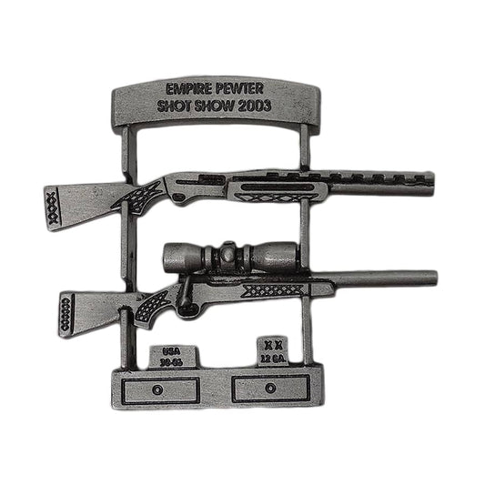 SHOT SHOW 2003 ライフル ピンズ ピューター EMPIRE PEWTER 留め具付き