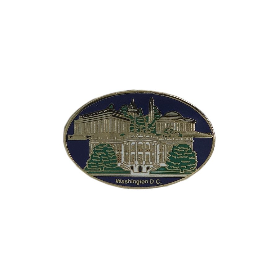 Washington D.C. ピンズ ワシントンD.C. 留め具付き