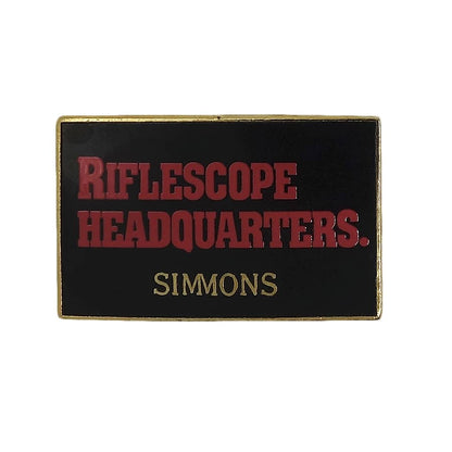 SIMMONS シモンズ ピンズ ライフルスコープメーカー 留め具付き