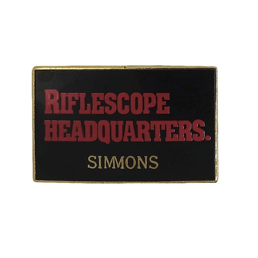 SIMMONS シモンズ ピンズ ライフルスコープメーカー 留め具付き