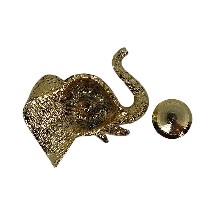 象 ピンズ 動物 留め具付き