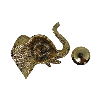 象 ピンズ 動物 留め具付き