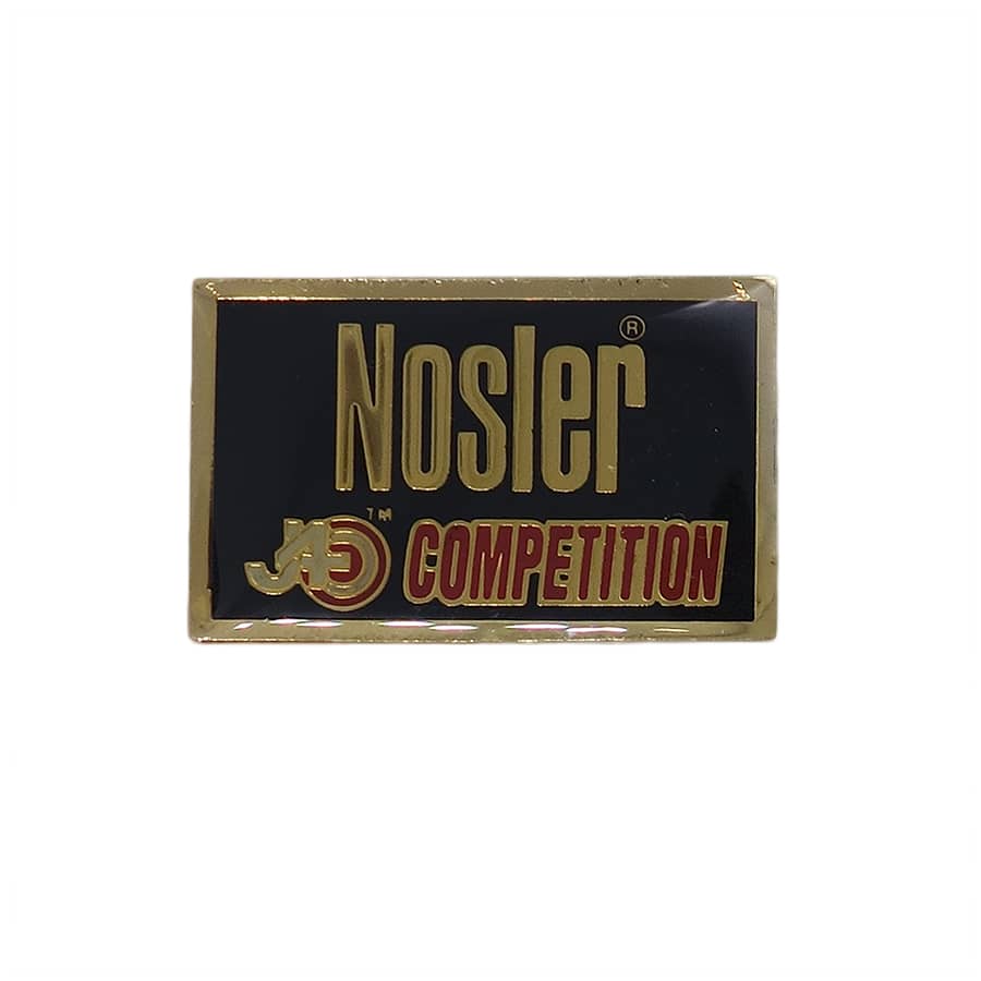 Nosler ノスラー ピンズ 弾薬メーカー 留め具付き