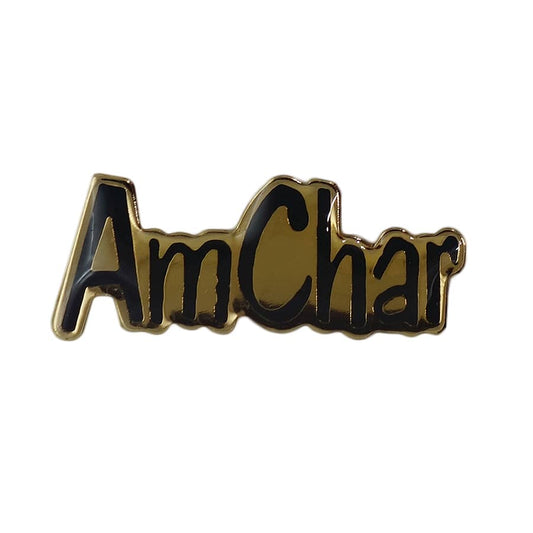 AmChar ピンズ 銃器販売業者 留め具付き