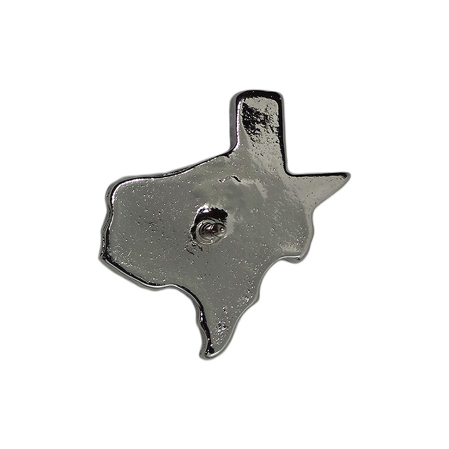 テキサス州 地図型 ピンズ TEXAS ネイティブ