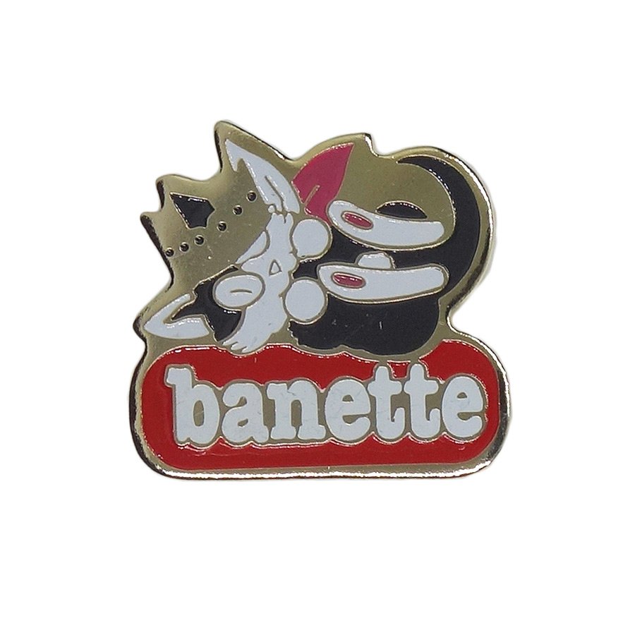 猫 ピンズ banette 留め具付き