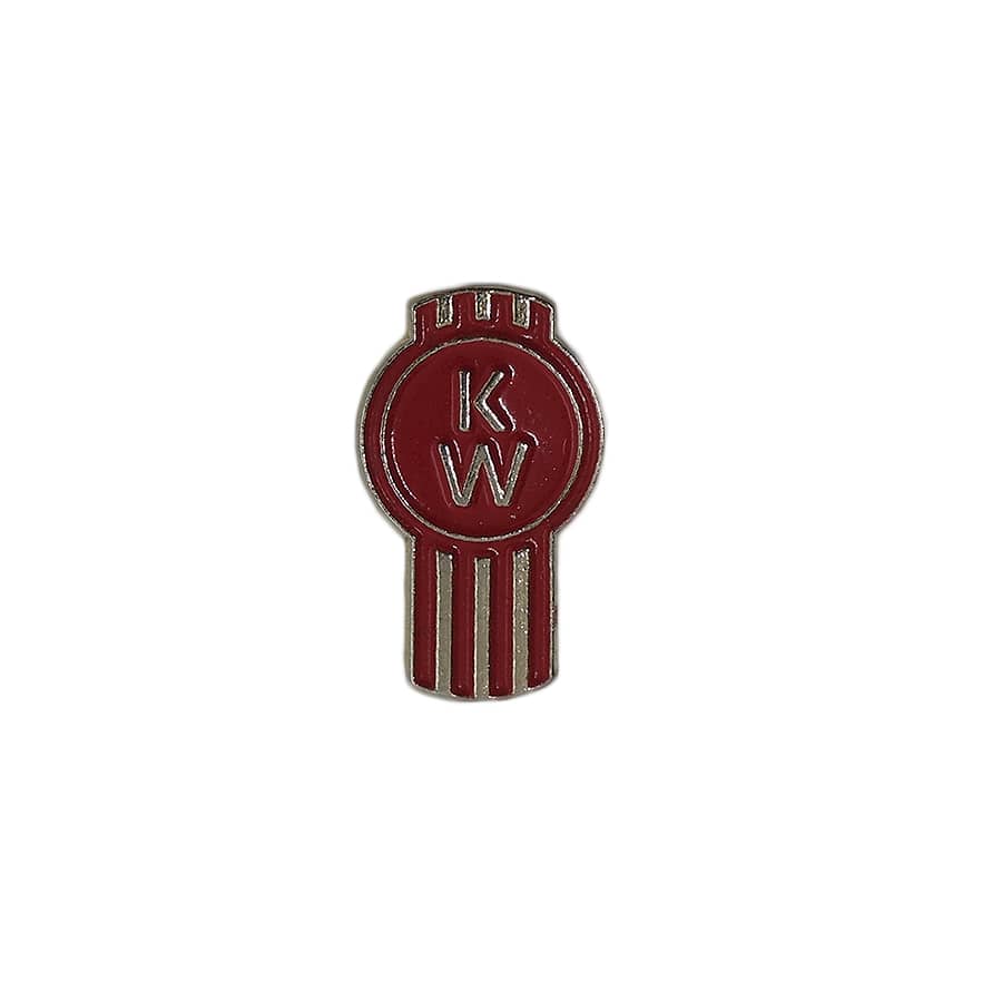 Kenworth ケンワース ロゴ ピンズ 貨物自動車メーカー 留め具付き