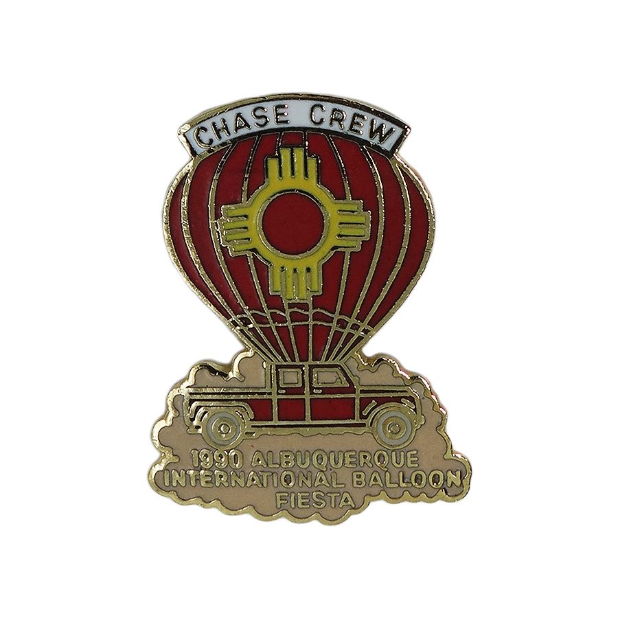 INTERNATIONAL BALLOON FIESTA ピンズ 自動車と気球