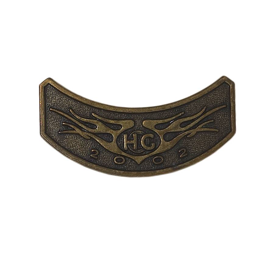 HARLEY OWNERS GROUP 2002 バイカー ピンズ ハーレー 留め具付き