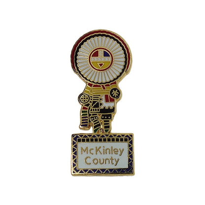 McKinley County ピンズ ネイティブ ニューメキシコ州マッキンリー　ピンバッチ