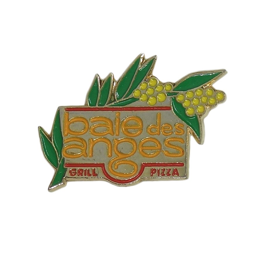 レストラン ピンズ baie des anges 留め具付き レトロ
