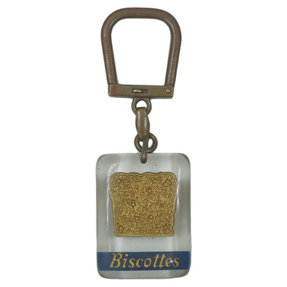 Bourbon ビンテージ キーホルダー Biscottes ラスク