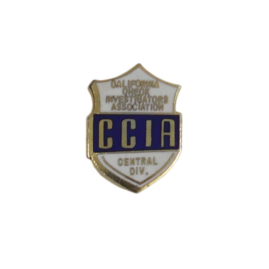 CALIFORNIA CHECK INVESTIGATORS ASSOCIATIONピンズ 留め具き