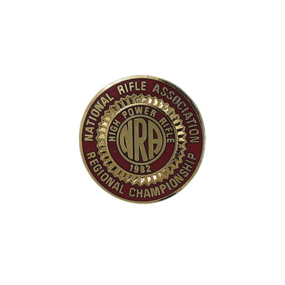 NRA REGIONAL CHAMPIONSHIP ピンズ 全米ライフル協会 留め具付き