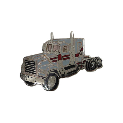 アメリカントラック 自動車 ピンズ トレーラーヘッド 留め具付き ピンバッジ