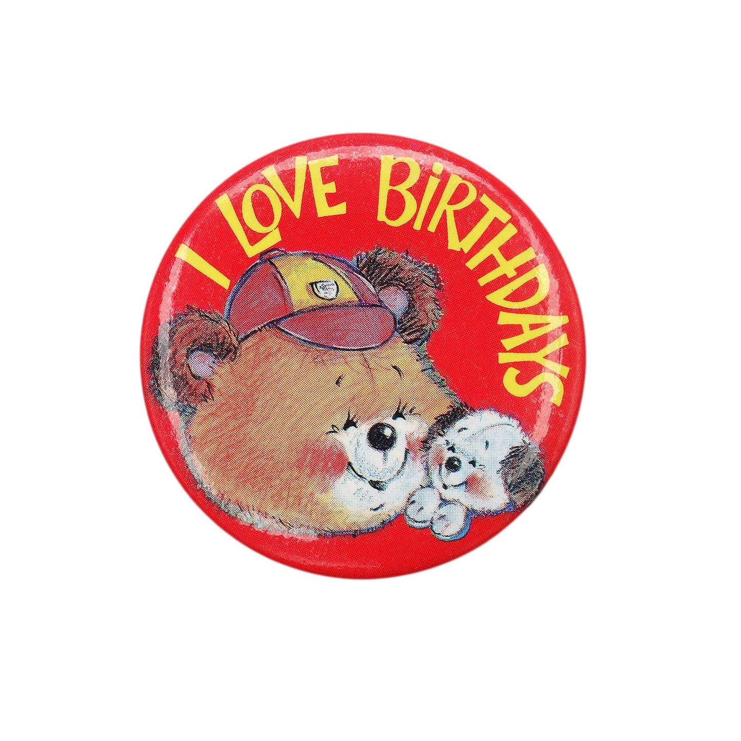I LOVE BIRTHDAYS 缶バッジ バッチ 誕生日