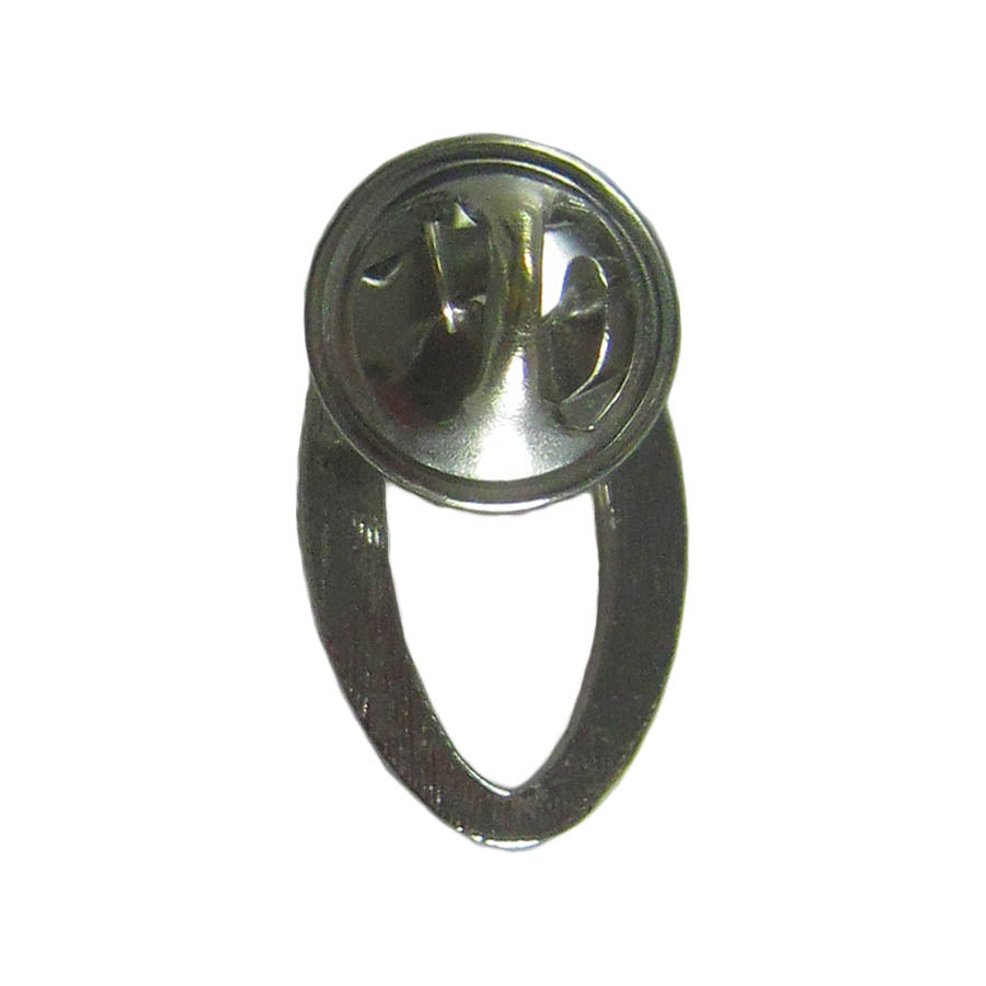 アルファベット O ピンズ 留め具付き