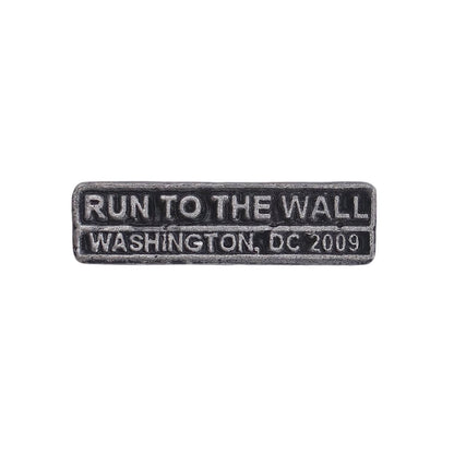 RUN TO THE WALL バイカー ピンズ WASHINGTON, DC 2009