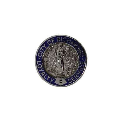 CITY OF RICHMOND ピンズ LOYALTY SERVICE 留め具付き