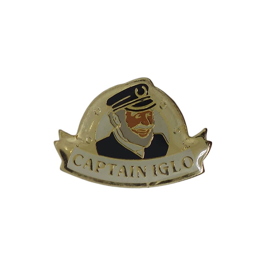 CAPTAIN IGLO 船長 ピンズ 留め具付き