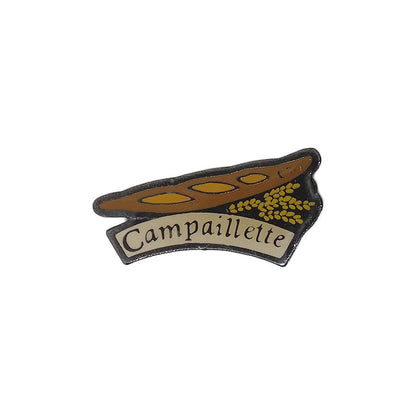 Campaillette バゲット ピンズ フランスパン 留め具付き