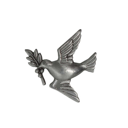 JJ オリーブの枝をくわえた鳩 ピンズ JONETTE JEWELRY 留め具付き