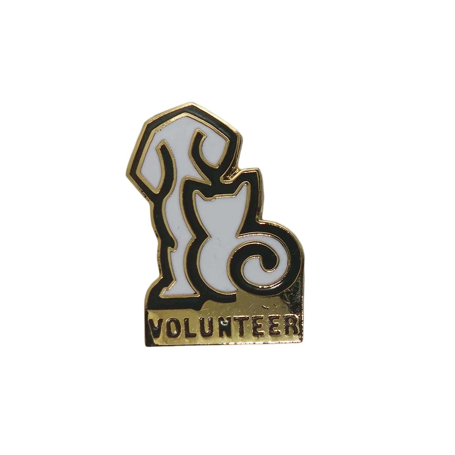 VOLUNTEER ピンズ 動物 留め具付き