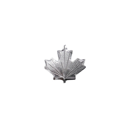 メイプルリーフ タイタック ピン タイピン STERLING BMCO