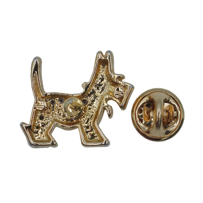 犬 ピンズ 金色 動物