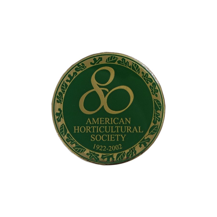 AMERICAN HORTCULTURAL SOCIETY ピンズ 留め具付き　園芸協会
