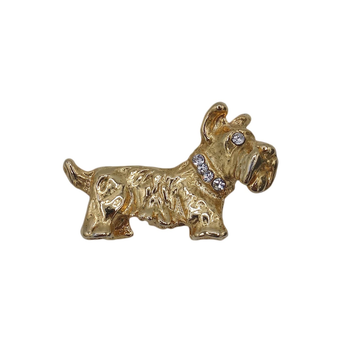 犬 ピンズ 金色 動物