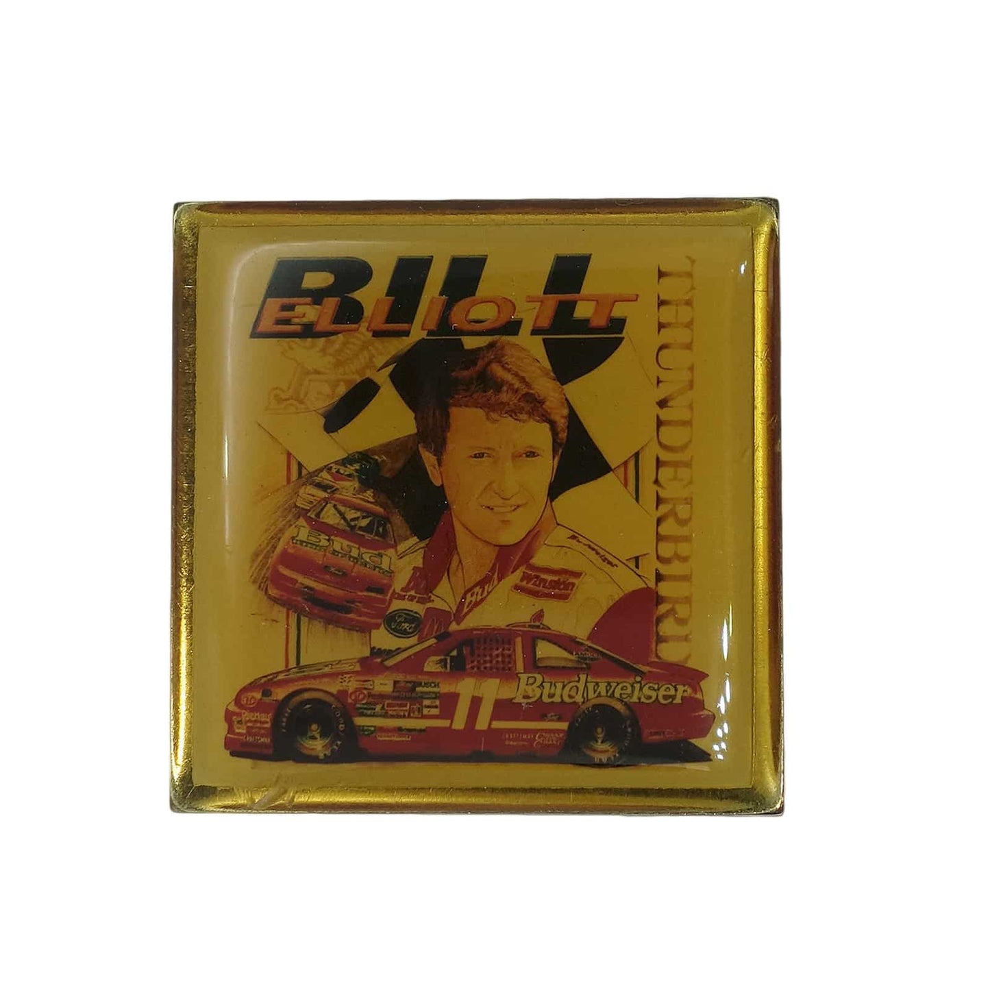 レーシングドライバー BILL ELLIOTT ビル・エリオット ピンズ ナスカー 留め具付き