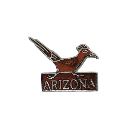 ARIZONA ロードランナー ピンズ アリゾナ州 MAFCO 留め具付き