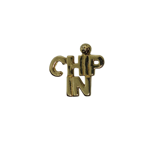 CHIP IN ゴルフ ピンズ 留め具付き