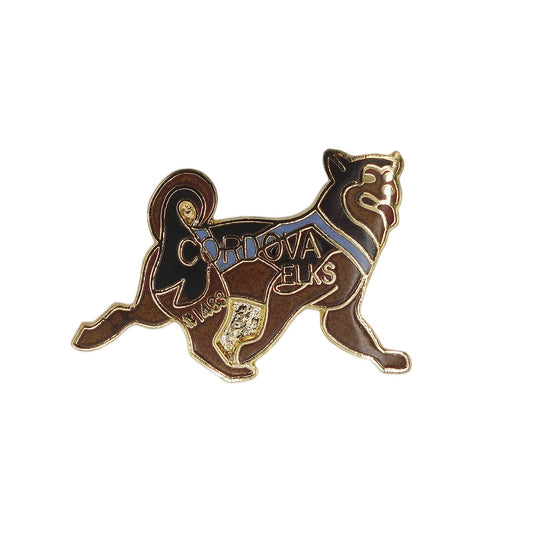 CORDOVA ELKS #1483 エルクス ピンズ ハスキー犬