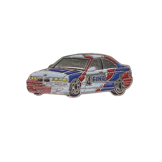 自動車 ピンズ レーシングカー FINA ミシュラン 留め具付き