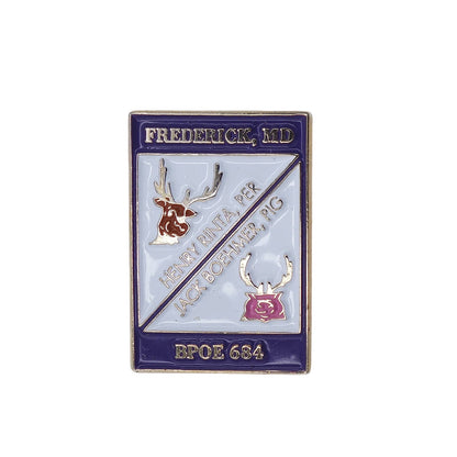 エルクス慈悲保護団体 Frederick Elks Lodge 684 ピンズ