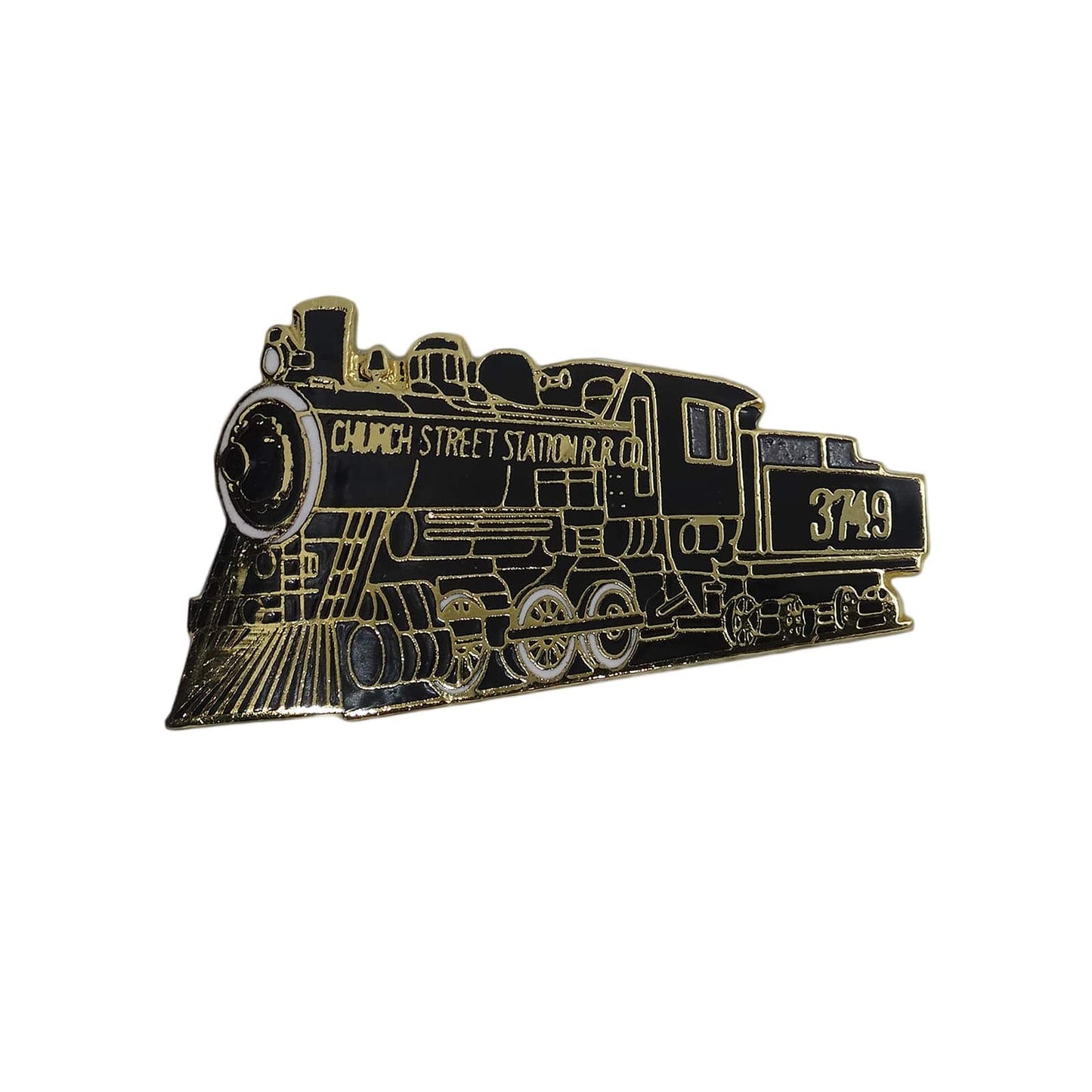 CHURCH STREET STATION R.R. CO. 鉄道 ピンズ 留め具付き