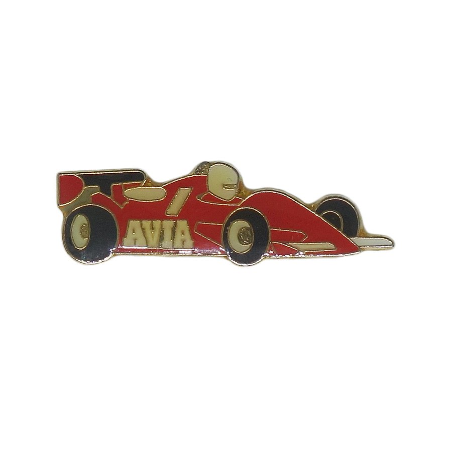自動車 ピンズ レーシングカー AVIA 留め具付き