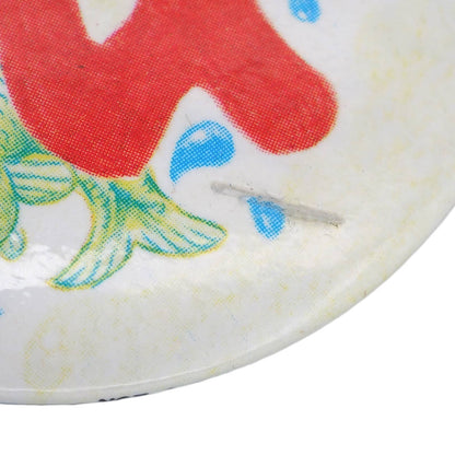 I AM 4 魚 缶バッジ バッチ 4歳 誕生日