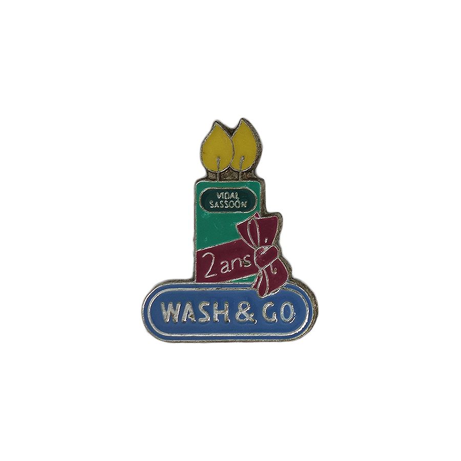 VIDAL SASSOON WASH & GO シャンプー ピンズ 留め具付き