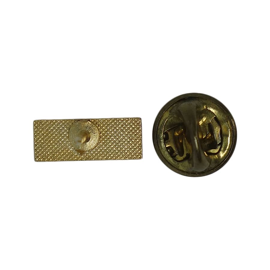 aufina ピンズ 金色 留め具付き