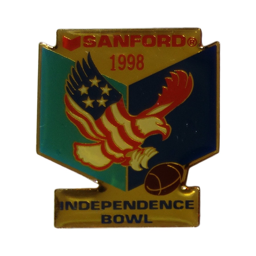 ピンズ Independence Bowl　アメリカンフットボール 大会 留め具付き ピンバッジ レ