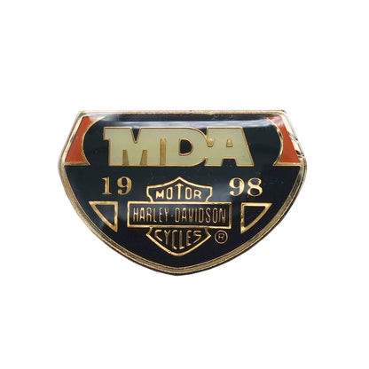 HARLEY-DAVIDSON ピンズ MDA 1998 ハーレーダビッドソン