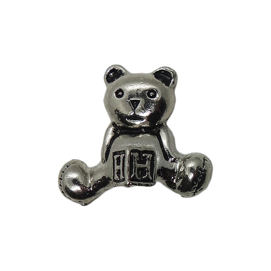 HH テディベア ピンズ 留め具付き　