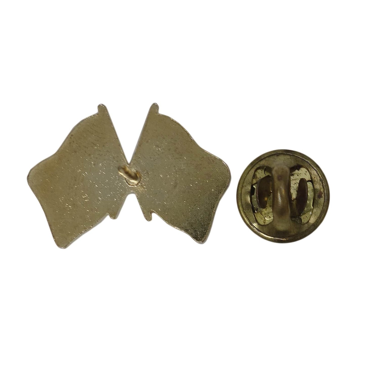 星条旗 × モヒガン族 国旗 ピンズ フラッグ 留め具付き