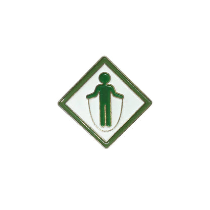 Stronger, Faster, Higher ピンズ ボーイスカウト Webelos 留め具付き